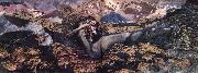 Mikhail Vrubel The demon tumbled china oil painting artist